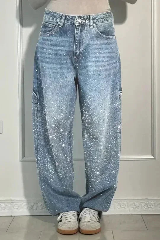 Jeans de moda over streng