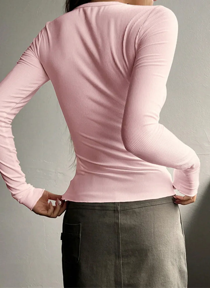 Polera manga larga