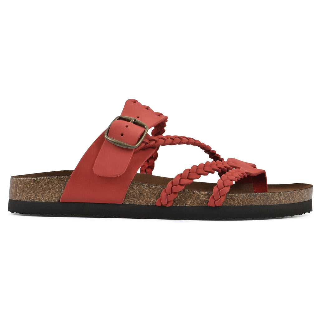 Sandalias Mujer Tiras Trenzadas Hebilla Ajustable Separador de Dedos Plantilla Anatómica Nueve Colores
