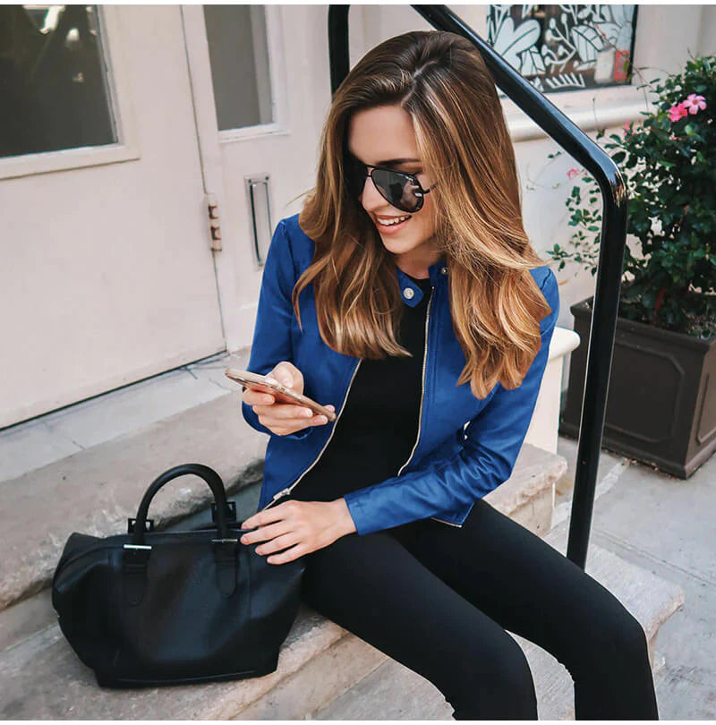 Chaqueta Ally™ | Colección Ecocuero