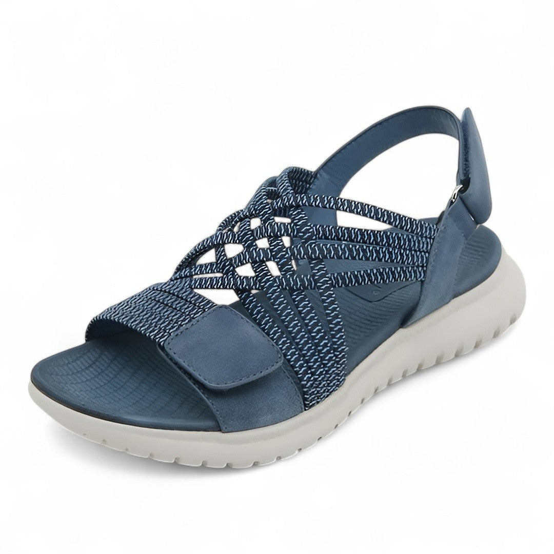 Sandalias Mujer Correas Ajustables Suela Blanda Plantilla Ergonómica Calce Estable Cuatro Colores