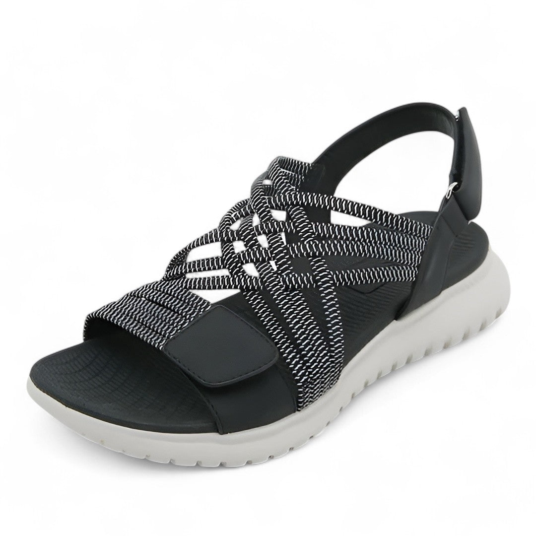 Sandalias Mujer Correas Ajustables Suela Blanda Plantilla Ergonómica Calce Estable Cuatro Colores