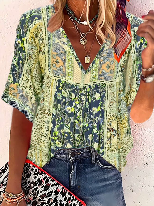 Blusa Bohemia Casual Zoé