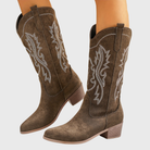 wide calf western cowboy boots for women