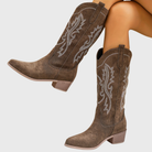 wide calf western cowboy boots for women