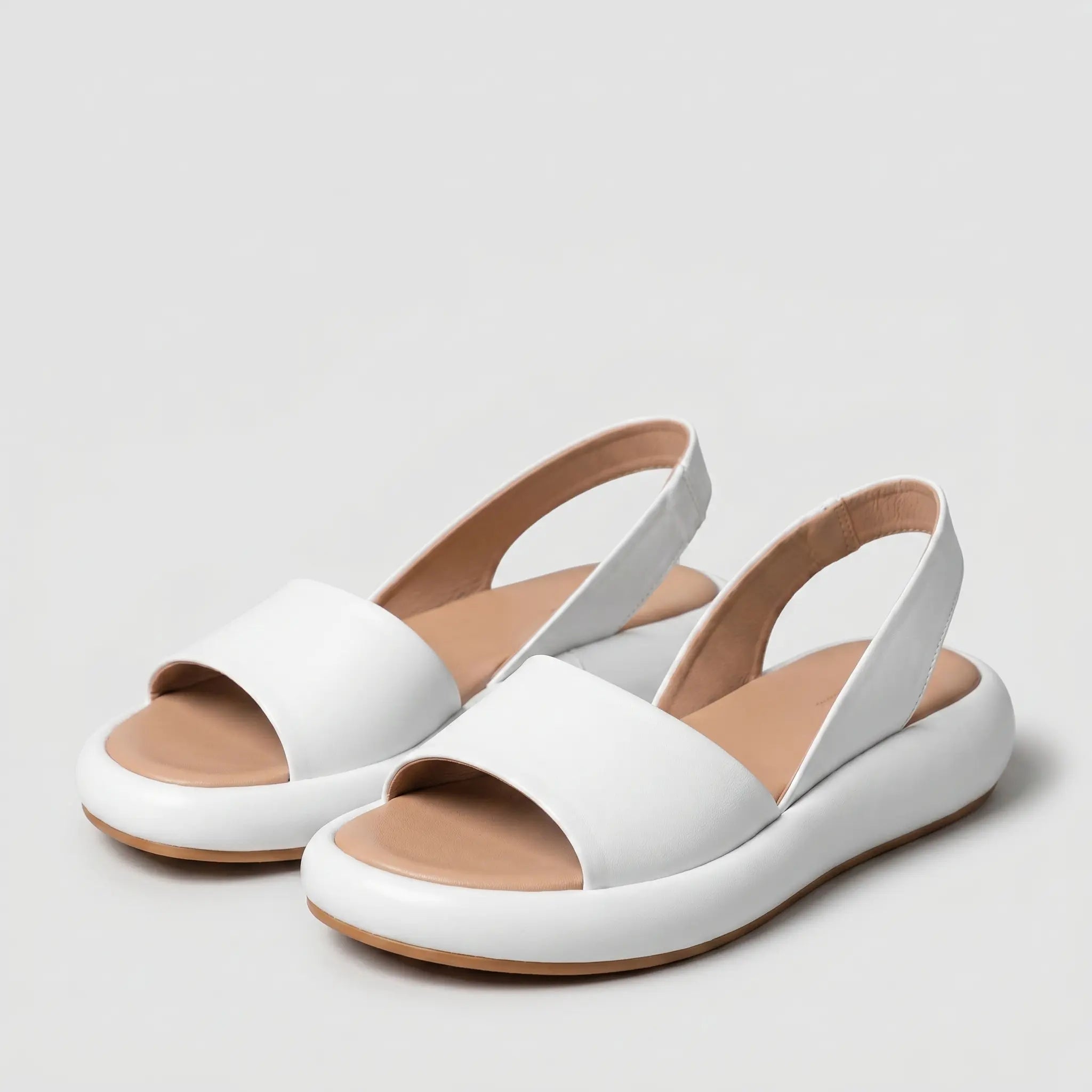 Sandalias Mujer Correa Trasera Ajustable Suela Antideslizante Plantilla Acolchada Transpirables Cinco Colores