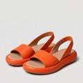 Sandalias Mujer Correa Trasera Ajustable Suela Antideslizante Plantilla Acolchada Transpirables Cinco Colores