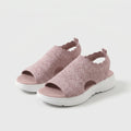 Sandalias Mujer Plataforma Malla Transpirable Suela Antideslizante Plantilla Acolchada Cuatro Colores