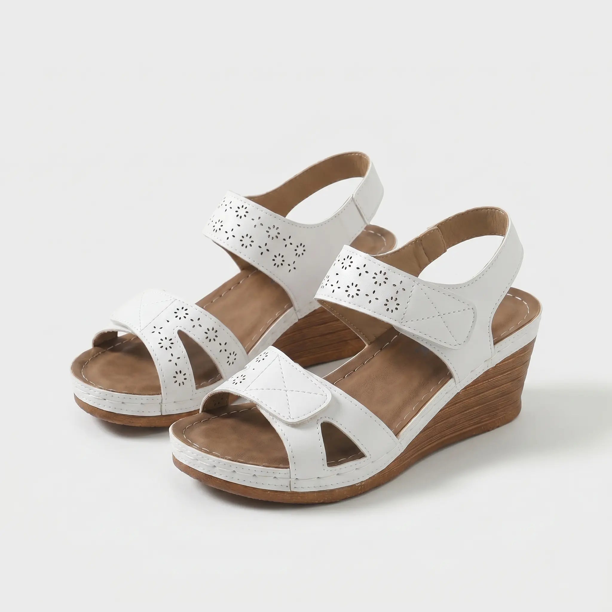 Sandalias Mujer Correas Ajustables Suela Antideslizante Plantilla Acolchada Anatómica Cinco Colores