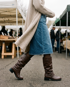 Wynona biker slouch boots