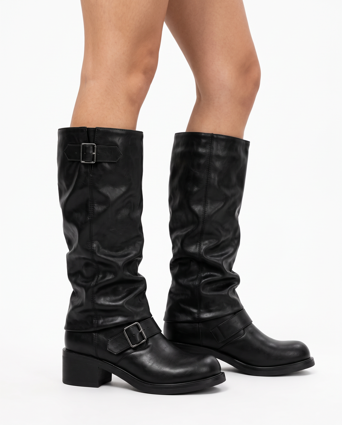 Wynona biker slouch boots