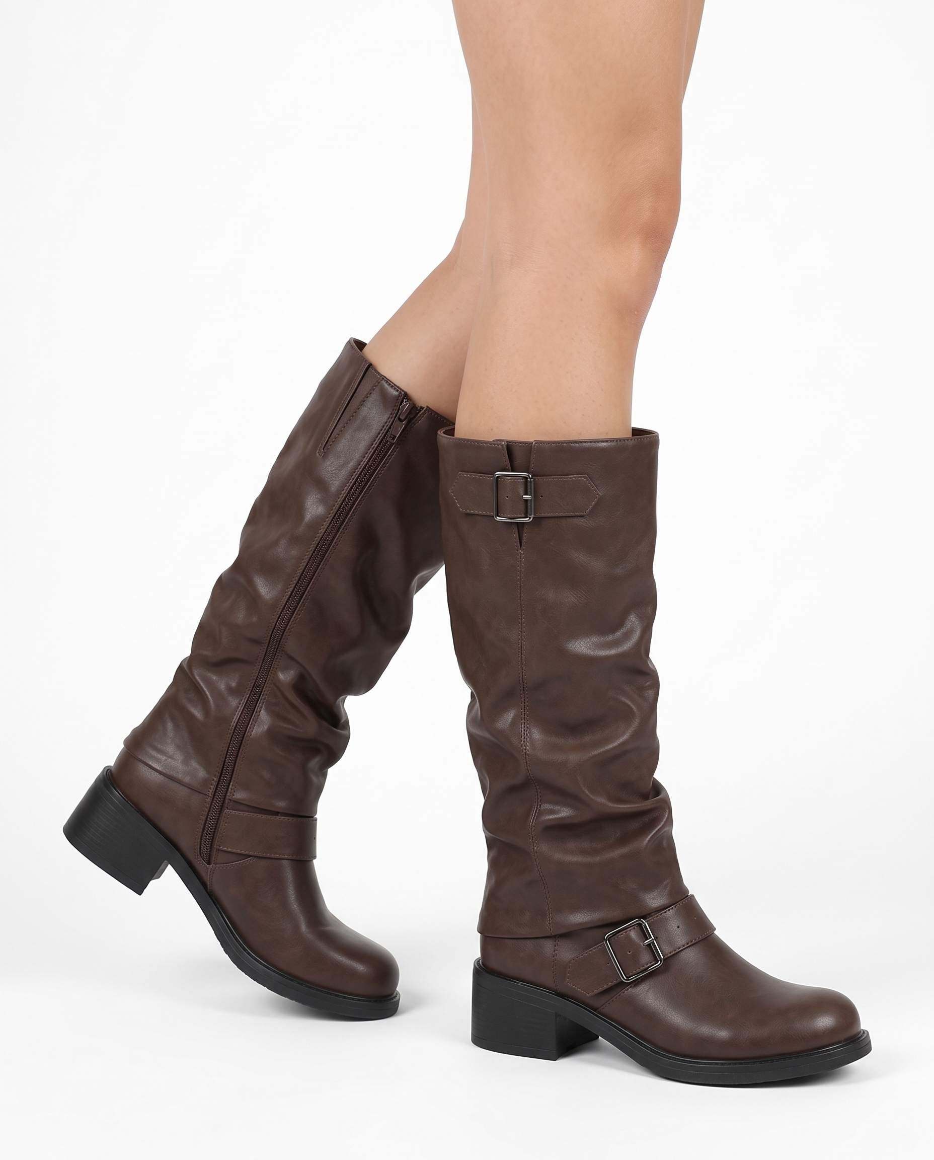 Wynona biker slouch boots