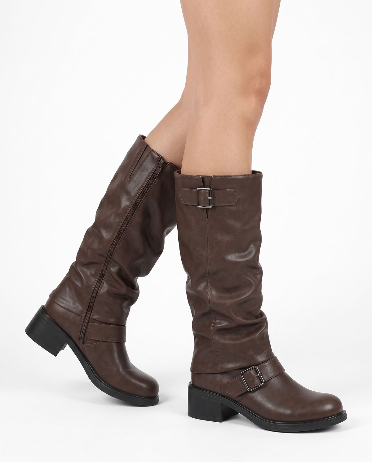 Wynona biker slouch boots
