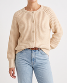 Bellamy button-front cardigan