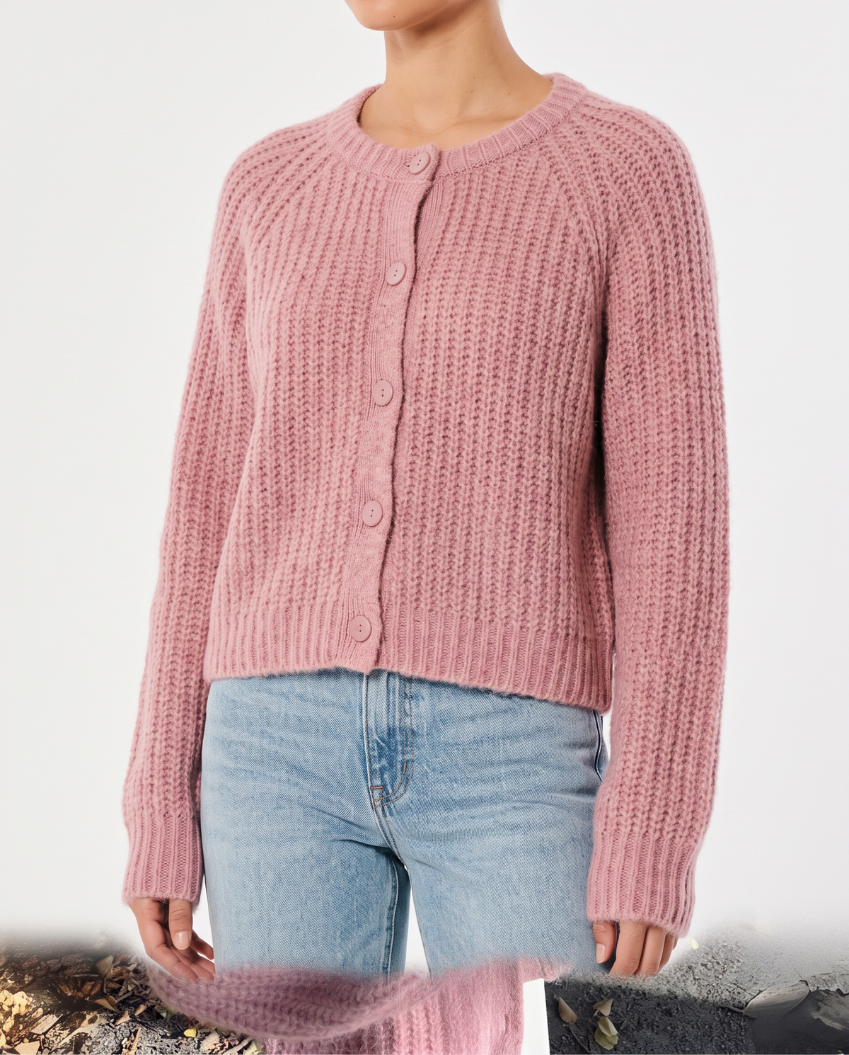 Bellamy button-front cardigan