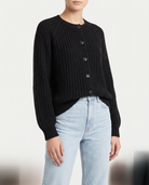 Bellamy button-front cardigan