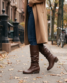 Waverly flat knee-high slouch boots