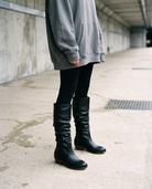 Waverly flat knee-high slouch boots
