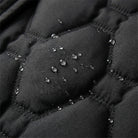 Longline hooded down coat for women in red, white, brown or black