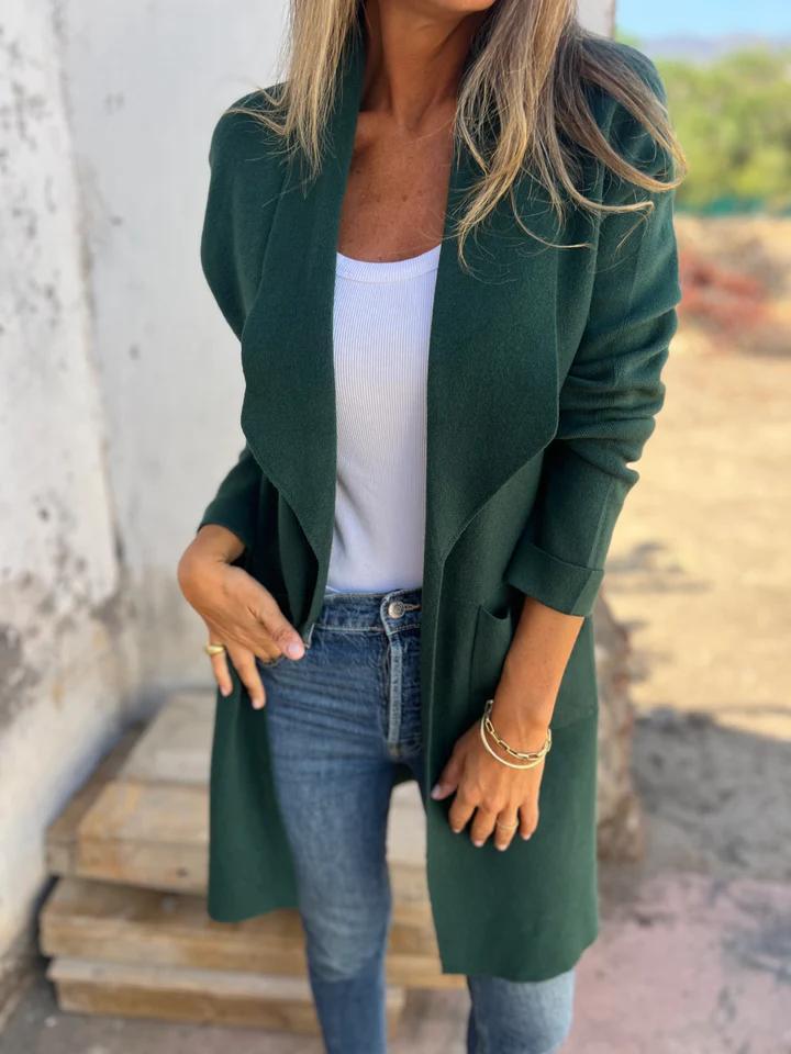 Cardigan Informal Lana Crest
