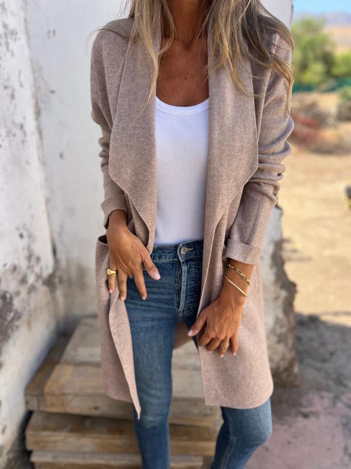 Cardigan Informal Lana Crest