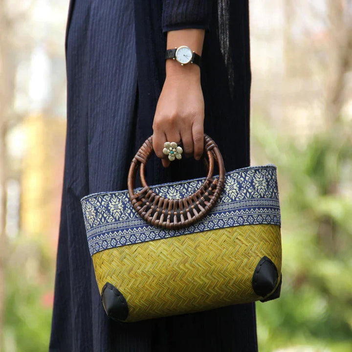Bolso Bohemio tejido