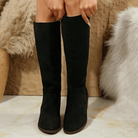 knee high wide calf boots for women