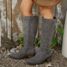 knee high wide calf boots for women