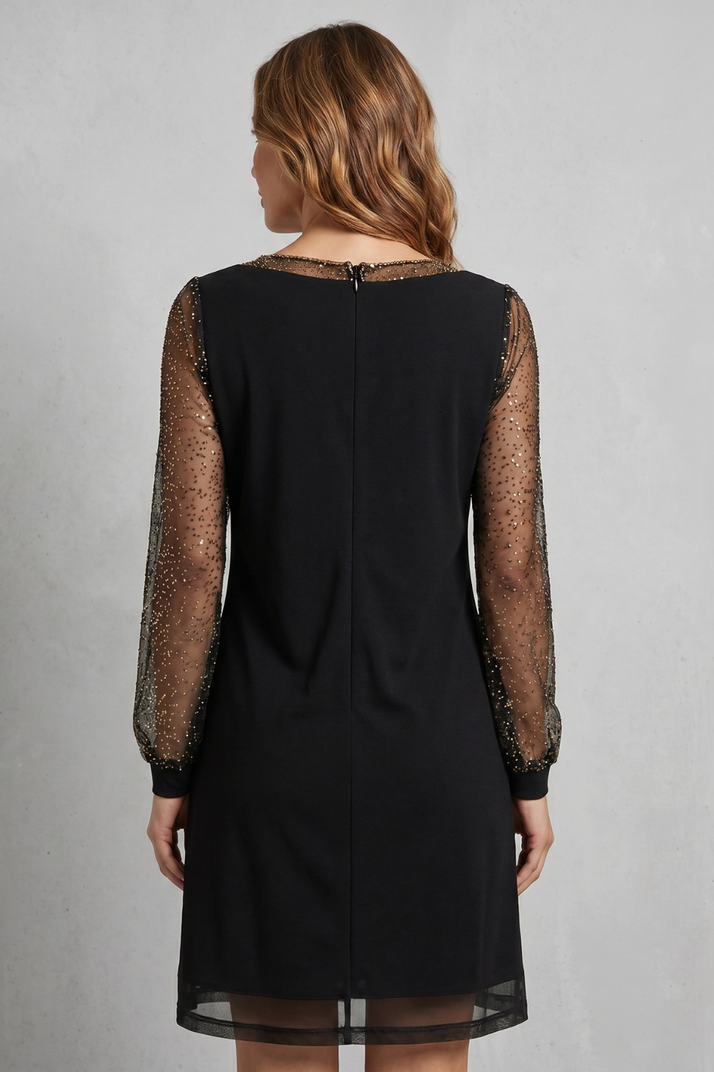 Sparkle sleeve Christmas party dress for women