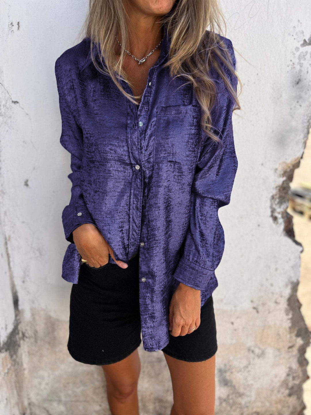 Camisa de Gamuza Tania