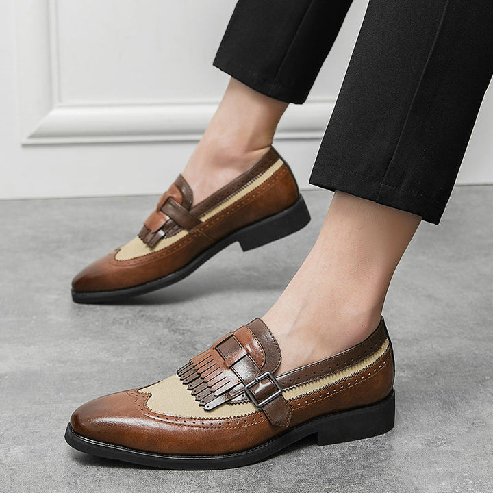 Zapato borgues elegante