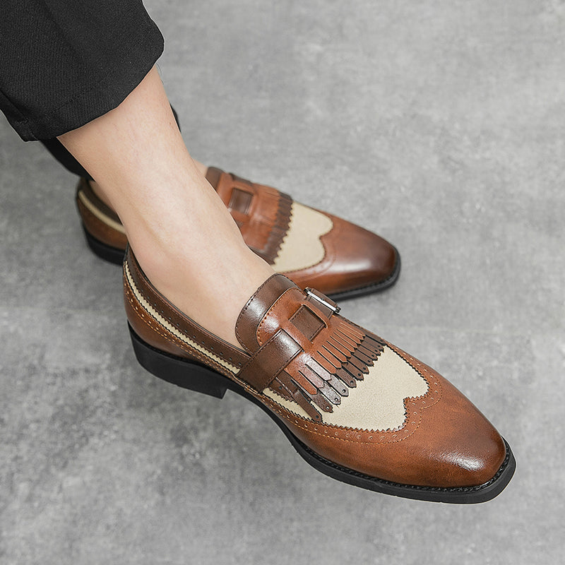 Zapato borgues elegante