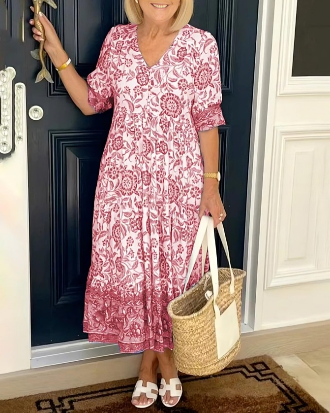 Vestido Estampado Floral Milena