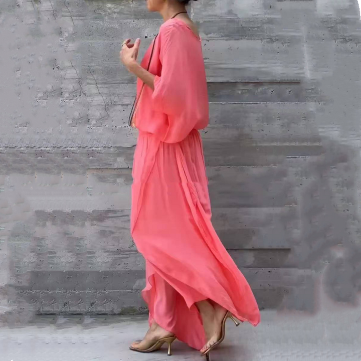 Alyson - Conjunto De Dos Piezas De Gasa