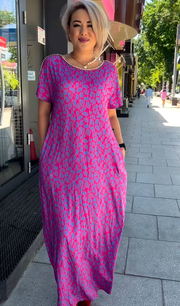 Vestido Elegante Suelto Ray
