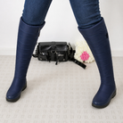 Waterproof quilted over-the-knee winter boots for women