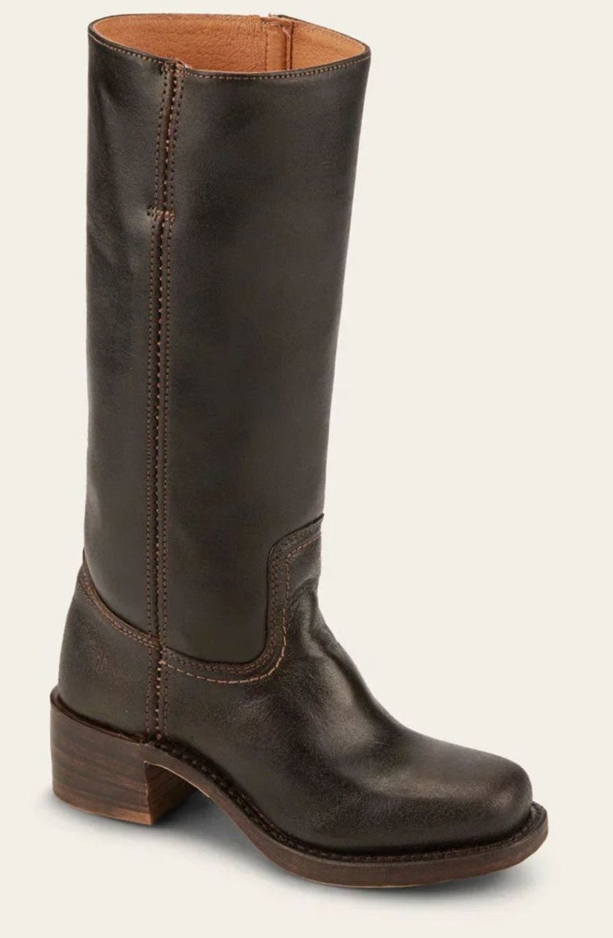 Mid-calf cowboy boots for women
